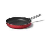 Smeg CKFF2601RDM Poêle à frire 26 cm Rouge Antiadhésif Aluminium Base brevetée