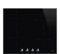 Smeg Classic SI364BM plaque Noir Intégré 60 cm Plaque avec zone à induction 4 zo