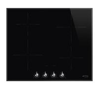 Smeg Classic SI364BM plaque Noir Intégré 60 cm Plaque avec zone à induction 4 zones