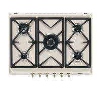 SMEG Colonial Srv876Avogh2 Table de Cuisson La Gaz Avoine 5 Feux