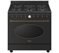 Smeg Coloniale CO96GMA9 Cuisinière Electrique Gaz Anthracite