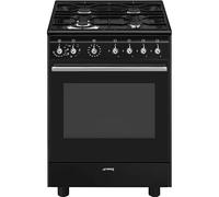 Smeg Cuisinière Concert CX61GMBL Électrique-Gaz Noir A