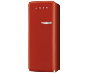 Smeg Congélateur CVB20LR - Avec butée à gauche - Capacité utile - 170 l - Rouge