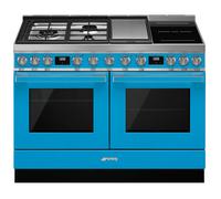 Smeg PORTOFINO 120CM MIXTE BLEU - CPF120IGMPT