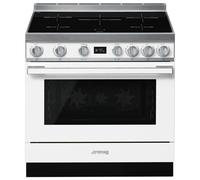 Smeg CPF9IPWH four et cuisinière Electrique Plaque avec zone à induction Blanc