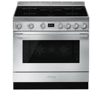 Smeg CPF9IPX four et cuisinière Electrique Plaque avec zone à induction Acier inoxydable