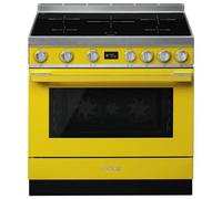 Smeg CPF9IPYW four et cuisinière Electrique Plaque avec zone à induction Jaune