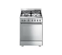 Smeg CX68MF8-2 four et cuisinière Electrique Gaz Acier inoxydable
