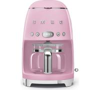 SMEG DCF02PKEU Filter-Kaffeemaschine 50's Retro Style, Cadillac Pink