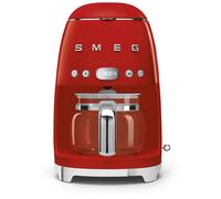 Cafetière filtre SMEG 10 tasses 1050W rouge année 50 DCF02RDEU