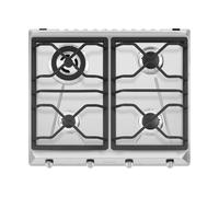 SMEG SRV564O, Plaque de cuisson à gaz UNIVERSAL, Stainless steel