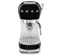 Smeg Machine à café avec portafilter ECF02 Tritan™ Renew noir LxHxP 33x14,9x30cm