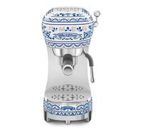 SMEG ECF02DGBEU Machine à café espresso porte-filtre Dolce & Gabbana Blu Mediterraneo