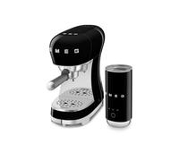 Machine à expresso 15 bars noir smeg ecf12bleu