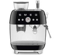 SMEG EGF03BLEU Machine à café espresso avec broyeur noir 50`s Style