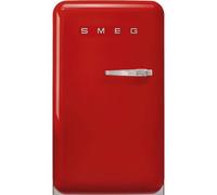 Smeg FAB10HLRD6 RÃ©frigÃ©rateur Pose libre | Classe Ã©nergÃ©tique D | Couleur rouge, CharniÃšre gauche, RÃ©frigÃ©rateur 135 L