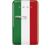 Smeg FAB10HRDIT6 RÃ©frigÃ©rateur Pose libre | Classe Ã©nergÃ©tique D | Ãdition spÃ©ciale Italia, CharniÃšre droite, RÃ©frigÃ©rateur 135 L