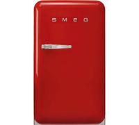Smeg FAB10HRRD6 Réfrigérateur Pose libre | Classe énergétique D | Design rétro, Porte droite, Couleur rouge