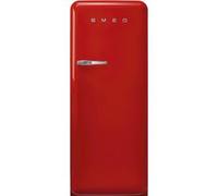 Smeg FAB28RRD5 Réfrigérateur-congélateur Pose libre | Classe énergétique D | 270 L, finition rouge, éclairage intérieur LED, style années 50