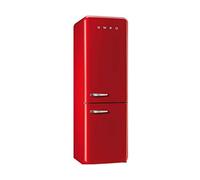 Smeg FAB32RRN1 Autonome 304L Rouge réfrigérateur-congélateur - Réfrigérateurs-congélateurs (304 L, SN-T, 10 kg/24h Nouvelle zone compartiment, Rouge)