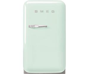 Smeg, FAB5RPG6 Réfrigérateur Minibar Vintage une Porte, 34L, Charnières à Droite, Froid Statique, 2 Clayettes Réglables, Porte-Bouteilles et Éclairage LED, H 72,5cm, Vert d'Eau