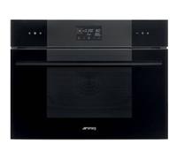 SMEG - Four & cuisinière Four multifonction 4, SO4102M1B3, Noir, L:59.7cm, H:45.4cm, P:54.8cm, Classe énergétique : Noir