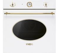 Smeg Four encastrable SF68C1B 60 cm électrique ventilé avec grill Blanc