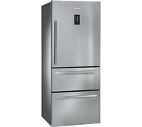 Smeg FT41BXE Autonome 466L A+ Acier inoxydable réfrigérateur-congélateur - Réfrigérateurs-congélateurs (466 L, SN-T, 7 kg/24h, A+, Nouvelle zone compartiment, Acier inoxydable)