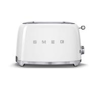 Grille-pain Smeg TSF01 2 fentes Toaster Blanc Blanc G