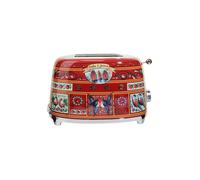 SMEG Grille-pain (2 tranches) Dolce Gabbana TSF01DG (Rouge/Décor) multicolore