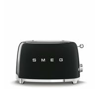 Grille-pain SMEG TSF01BLEU Noir - 2 fentes extra-large - Tiroir ramasse-miettes amovible