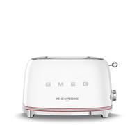 Smeg Grille-pain 2 tranches TSF01IDFEU Ines de la Fressange Esthétique Années 50 Blanc