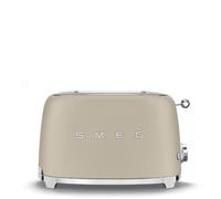 Smeg Grille-pain TSF011MLMEU Toaster 2 fentes Beige lin