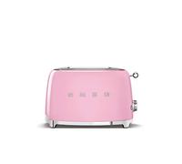 GRILLE PAIN 2 TRANCHES SMEG ROSE TSF01PKEU ESTHÉTIQUE ANNÉES 50
