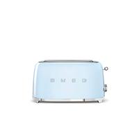 Smeg Grille-pain 4 tranches TSF02 bleu clair LxHxP 41x20,8x21,5cm