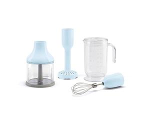 Smeg HBAC11PB Accessories Hand Blender Set of 4 Pastel Blue
