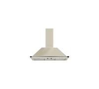 Smeg Hotte décorative murale KT90PE 90 cm Crème