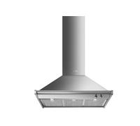 Smeg KD90HXE hotte Montée au mur Acier inoxydable 630 m³/h