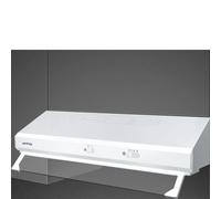 Smeg Hotte aspirante encastrable KSEC61BE3 60 cm bandeau visible Blanc