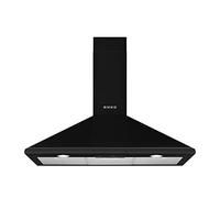 Smeg Hotte de cheminée 90 cm - Noir