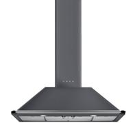 Smeg Hotte décorative murale Victoria KT110GRE 110 cm – Extraction & recyclage – Gris ardoise