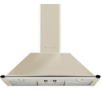 Smeg Hotte décorative murale KT90PE 90 cm Crème