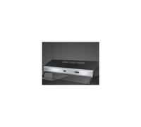 Smeg Hotte Inox / Noir - KSEC61XE3
