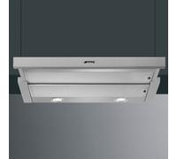SMEG Hotte tiroir KSET600XE – Acier inoxydable 60 cm – 581 m³/h – Téléscopique