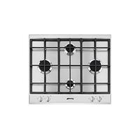 SMEG P260XGH Plaque De Cuisson En Acier Inoxydable 60 CM 4 Brûleurs