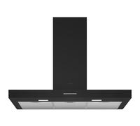 Smeg Hotte murale KBT900NE 90 cm - Évacuation/Recyclage universel - Noir