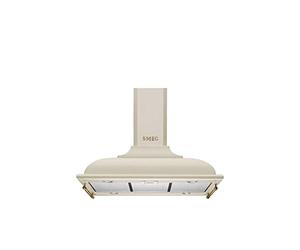 Smeg KCI19POE Îlot Crème 820m³/h B hotte - Hottes (820 m³/h, Conduit, A, A, C, 65 dB)