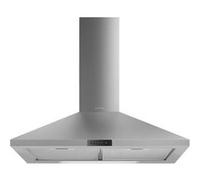 Smeg KDE600EX - Hotte - hotte décorative - largeur : 59.8 cm - profondeur : 45 cm - extraction et recirculation (avec kit de recirculation supplémentaire) - inox Inox G