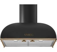 SMEG KS59AOE Hotte Murale 60 CM Noire 3 Vitesses 275 W