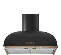 Smeg KS59AOE2 Hotte EncastrÃ© | Classe Ã©nergÃ©tique A | 90 cm, design anthracite, commandes Ã©lectroniques